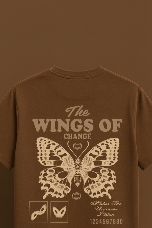 Wings of Change Oversized Tee