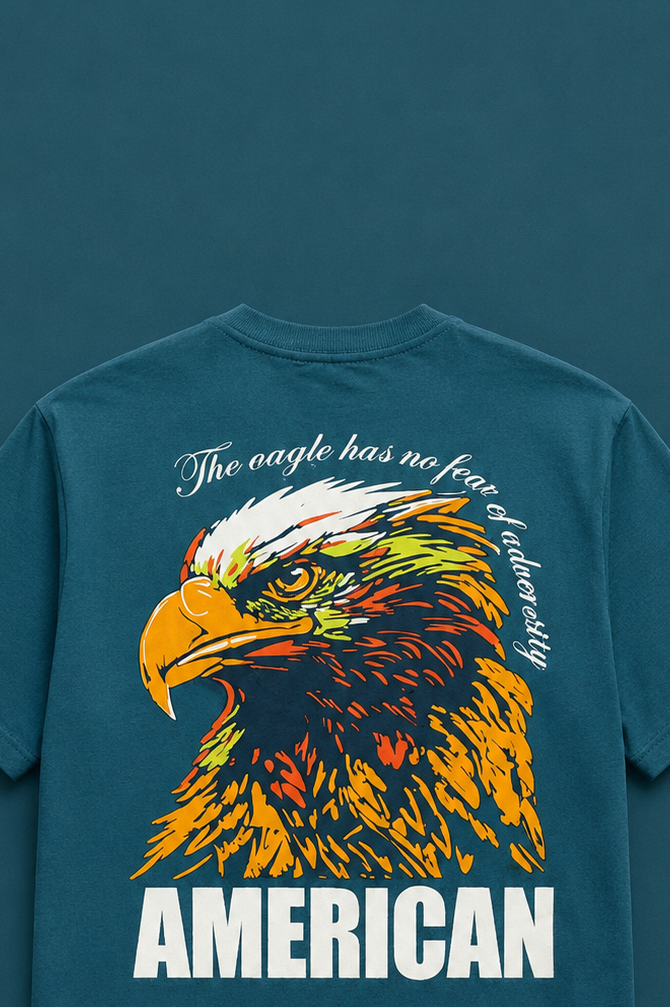 The Eagle Drop Shoulder Tee