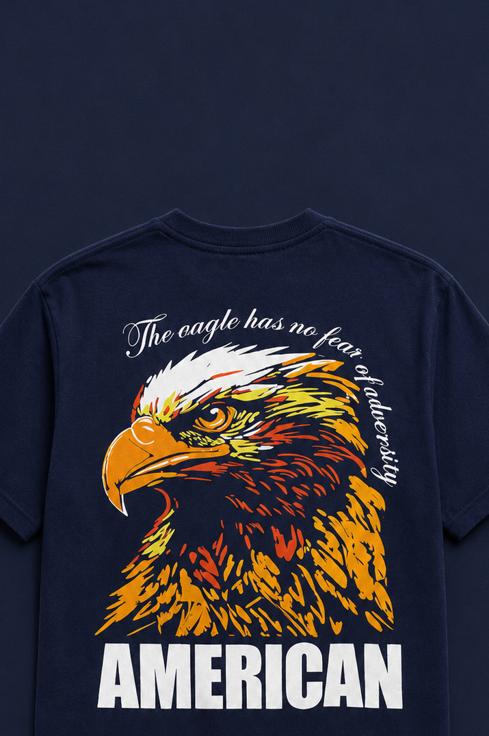 The Eagle Drop Shoulder Tee
