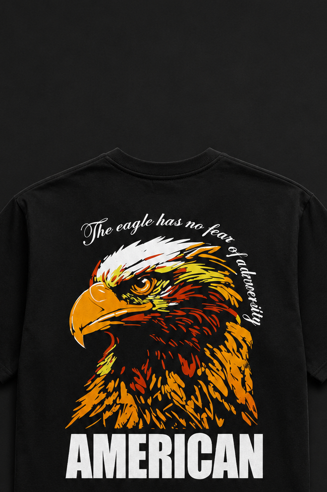 The Eagle Drop Shoulder Tee