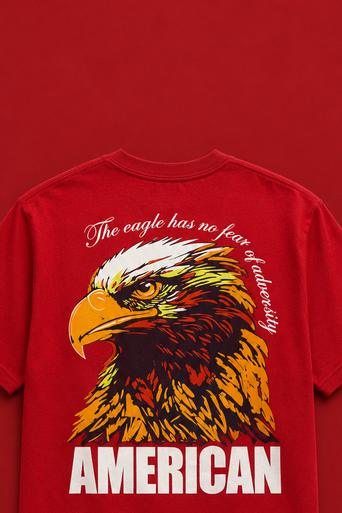 The Eagle Drop Shoulder Tee