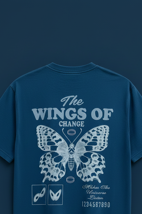 Wings of Change Oversized Tee